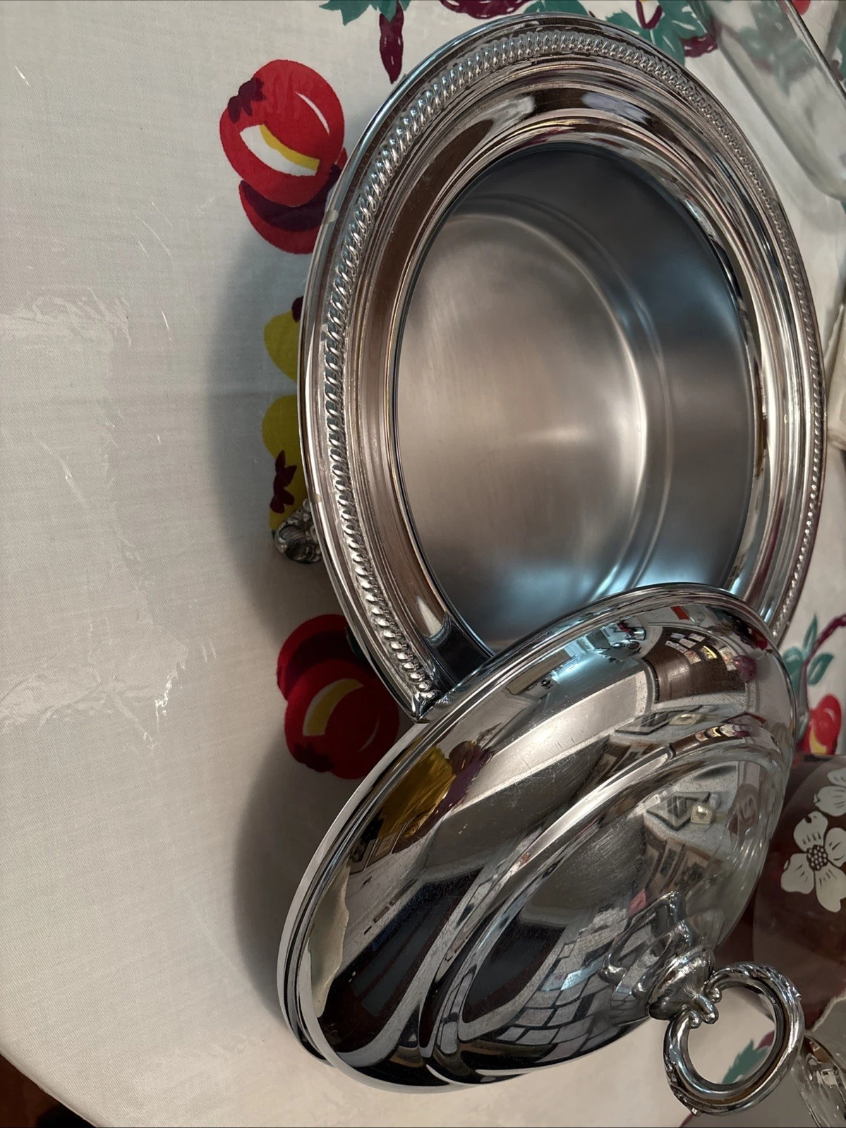 VTG Silverplate Catering Chafing Dish Set - photo 2