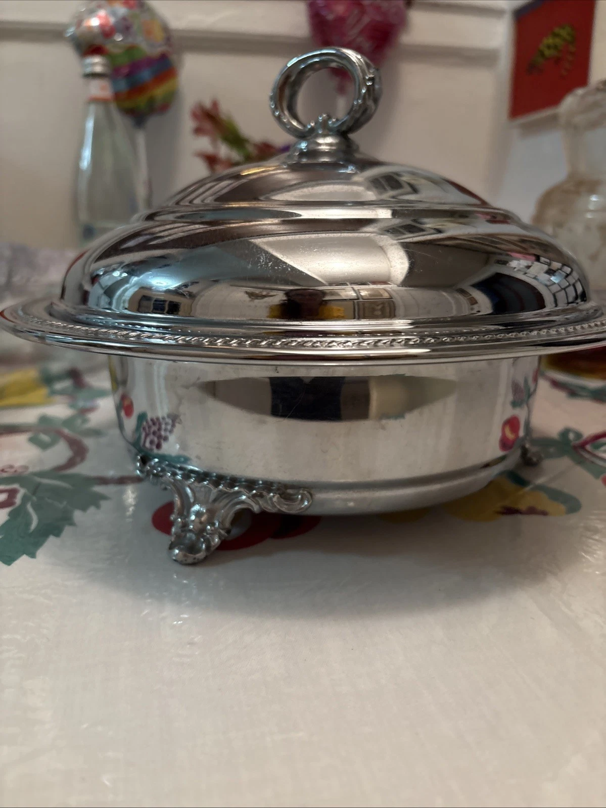 VTG Silverplate Catering Chafing Dish Set - photo 4
