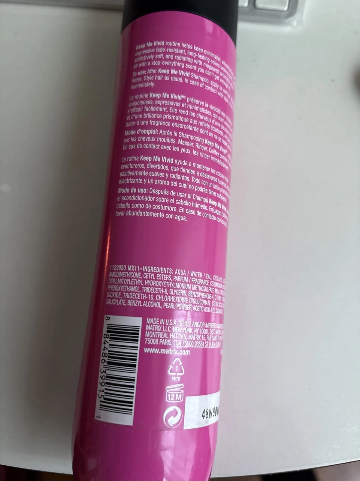 Matrix Total Results Keep Me Vivid Conditioner 10.1 oz - photo 2