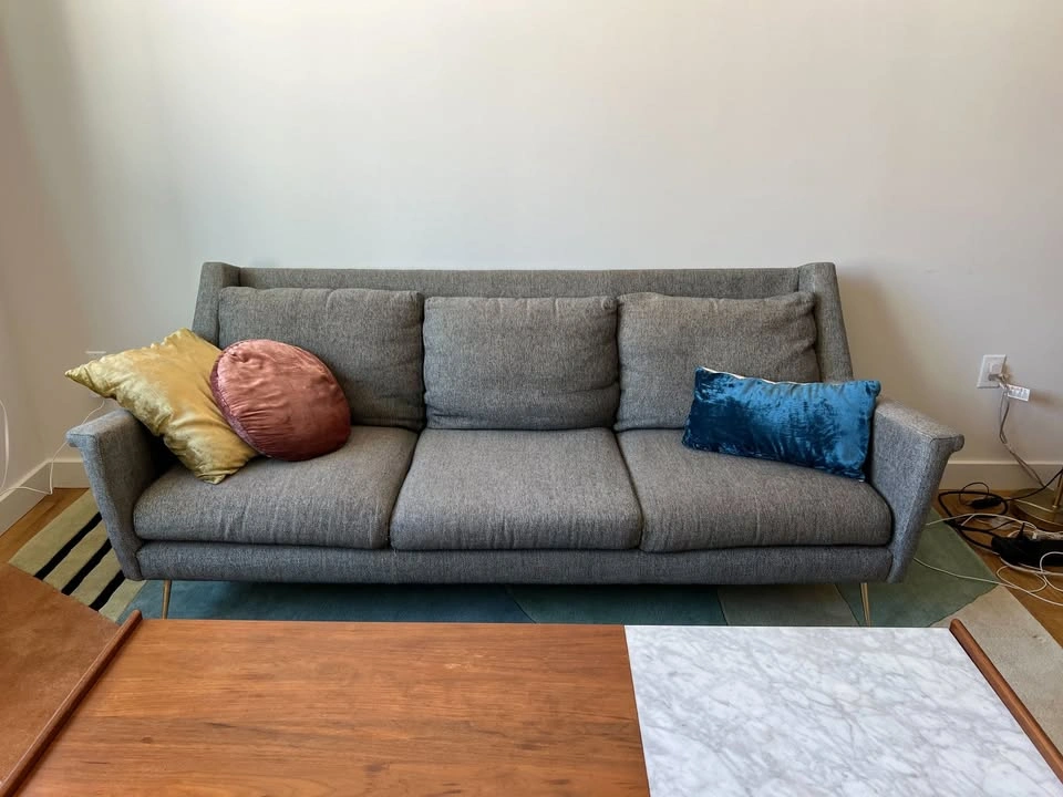 West Elm Mid-Century Modern 78" Couch - photo 2