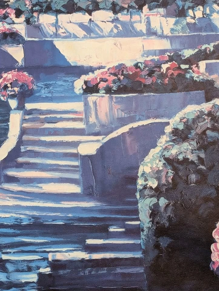 Howard Behrens "Lake Como" Framed Art Print (36" x 42") - photo 5