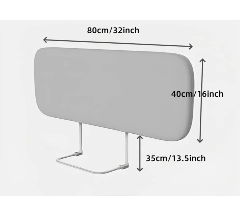 Bed Rail Guard for Kids – Foldable Safety Bed Barrier (32”) - photo 3