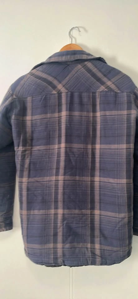 DAKOTA navy Plaid Jacket Small (14-14 1/2) - photo 4