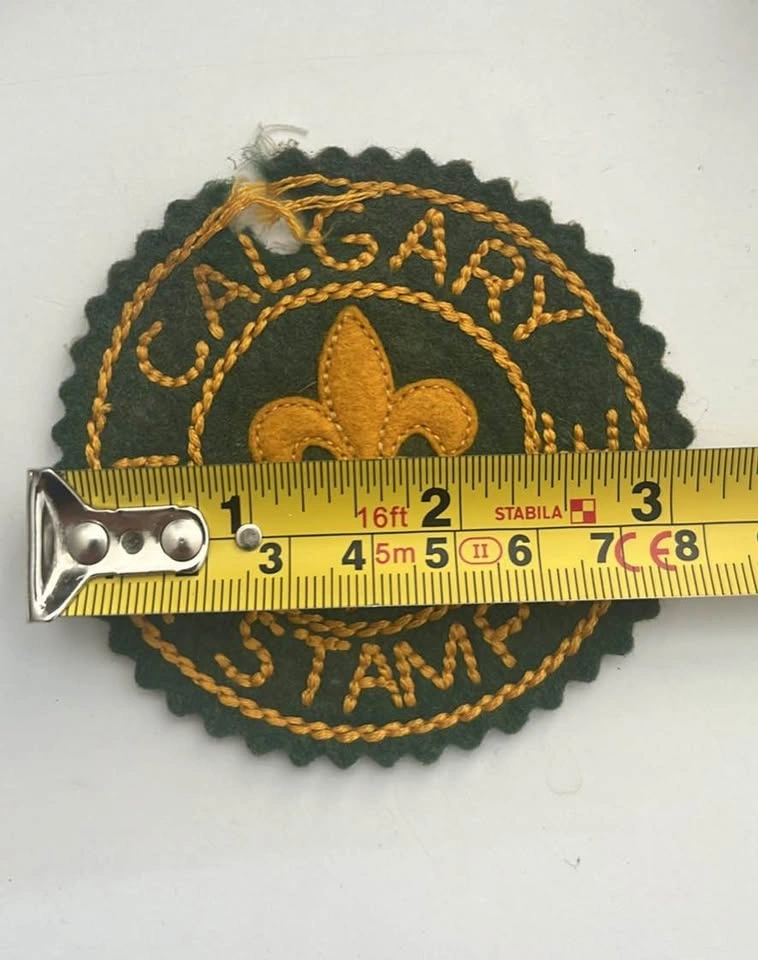 Vintage 1953 Calgary Ice Stampede Scout Patch - photo 3