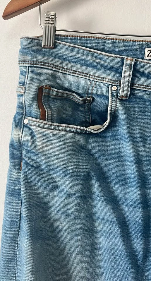 Zara Man light blue jeans size 32 - photo 3