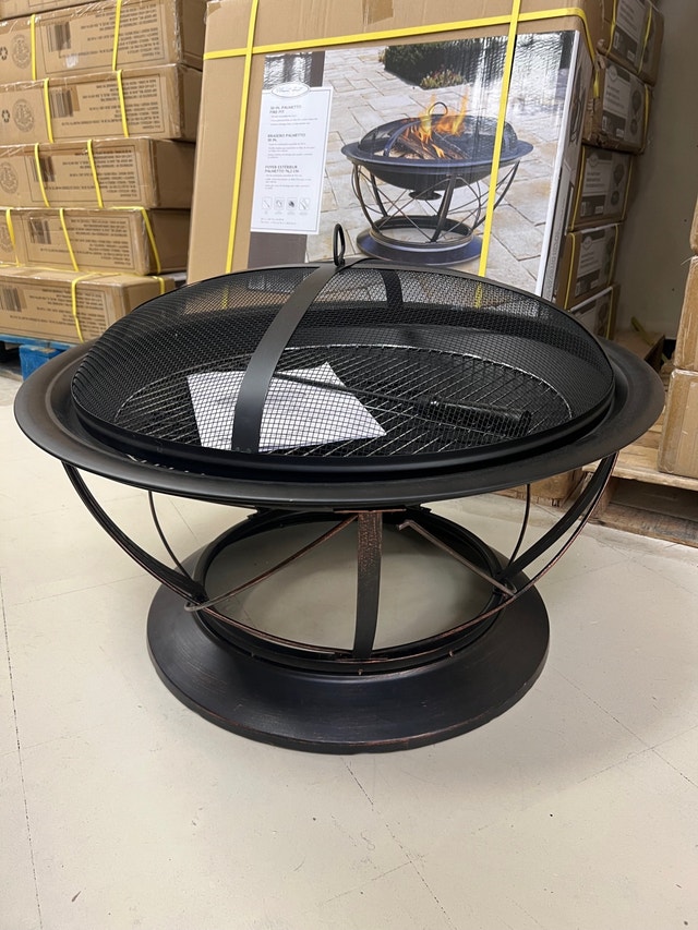 Pleasant Hearth Palmetto Fire Pit w/ Cooking Grid - photo 2