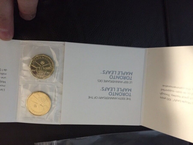Royal Canadian Mint Toronto Maple Leaf Loonie Set - photo 3