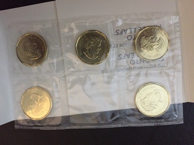 Royal Canadian Mint Toronto Maple Leaf Loonie Set - photo 5