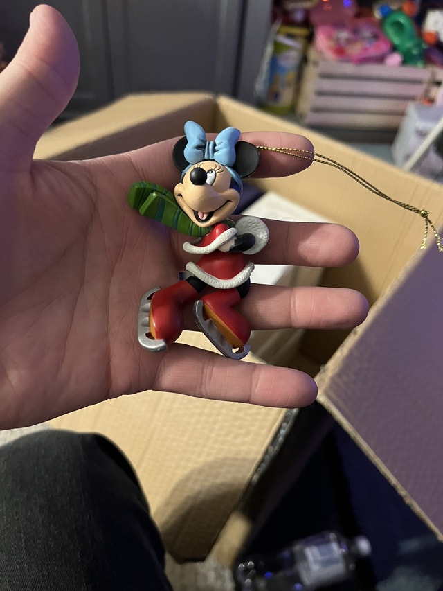 Grolier Disney Ornaments - Minnie & Mickey Mouse (New Old Stock) - photo 4