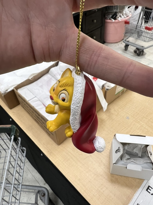 DCO Grolier Disney Christmas Ornament Oliver New Old Stock