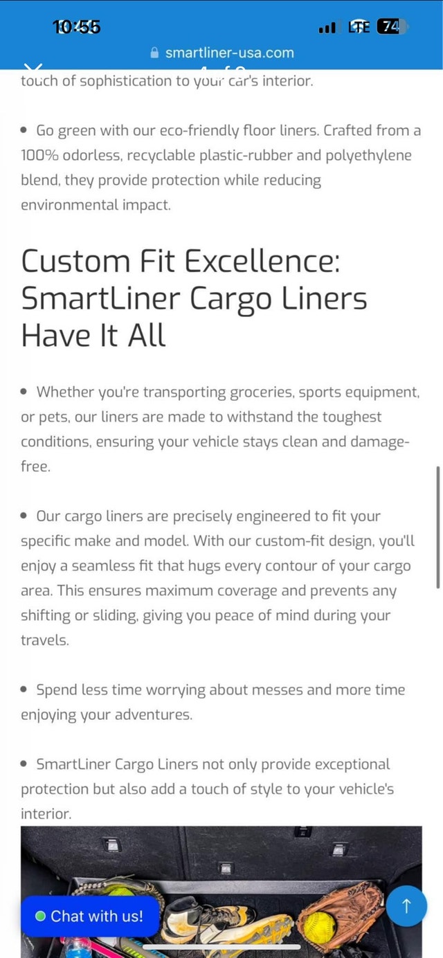 SMARTLINER 3D Floor Mats for 2015-24 Ford F-150 SuperCrew - photo 3