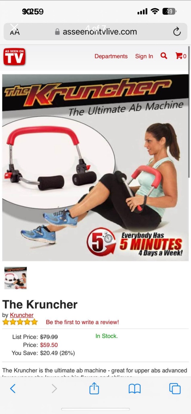 Kruncher Ultimate Ab Machine - photo 4