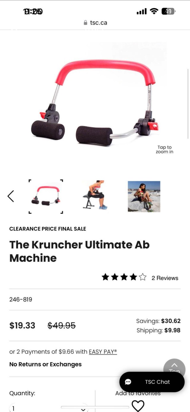 Kruncher Ultimate Ab Machine - photo 5