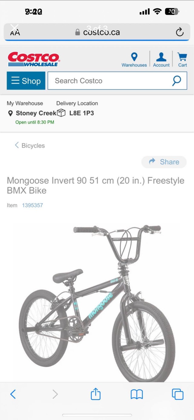 Mongoose Invert 20" BMX Bike - New in Box - photo 3