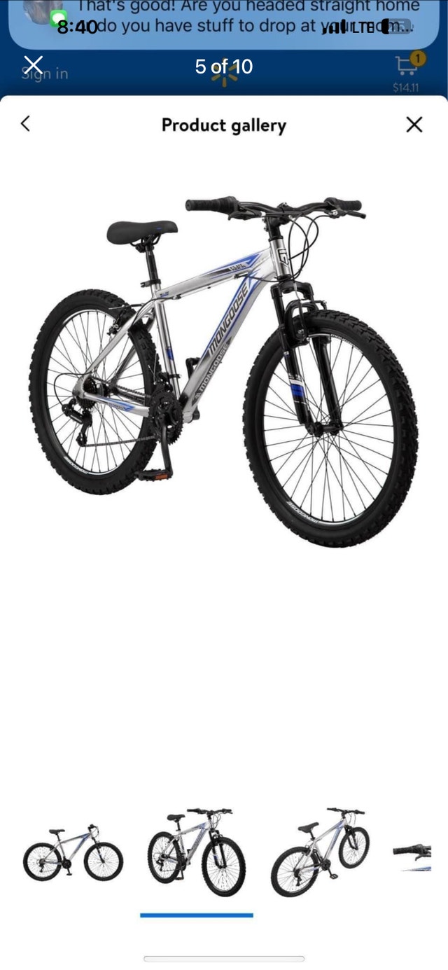 Mongoose Men's Flatrock Mountain Bike 26" 21-Speed Aluminum - photo 5