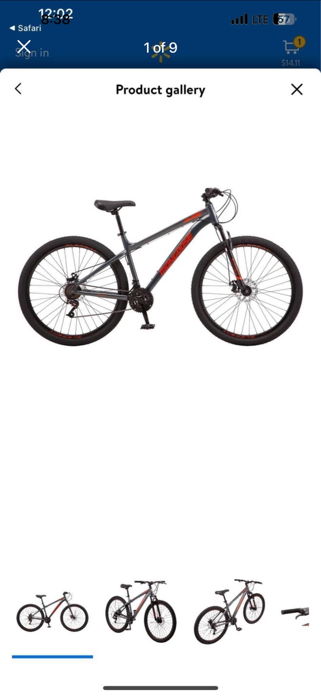 Mongoose Durham Men's 29" Aluminum Mountain Bike