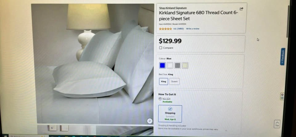 Bedding - Sheet Sets - Costco Returns/Overstock