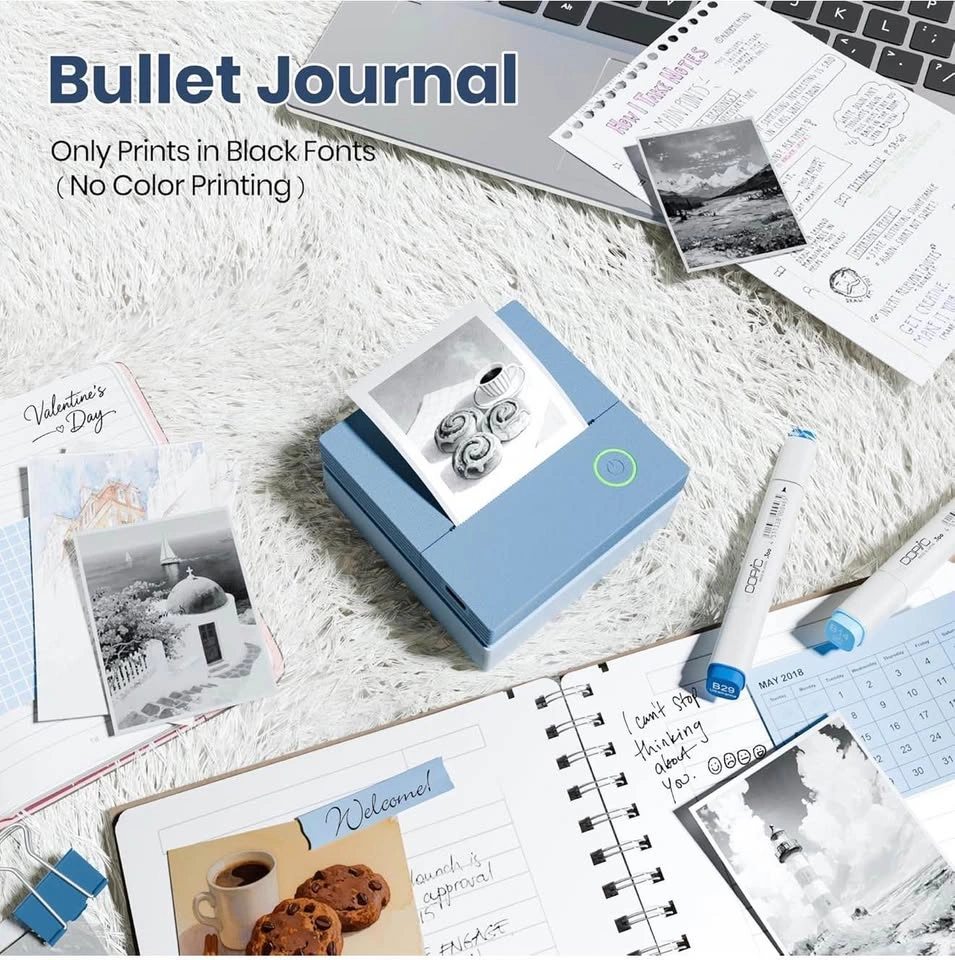 BRAND NEW Portable Mini Printer PM290C – Bluetooth Photo & Label - photo 3