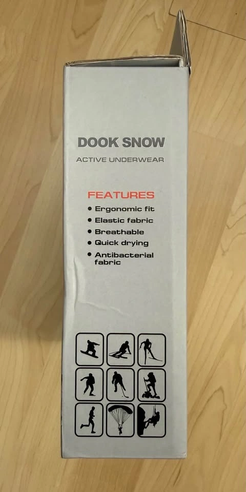 BRAND NEW Dook Snow Seamless Thermal Underwear – Size L - photo 4