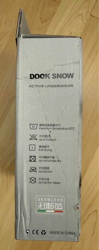 BRAND NEW Dook Snow Seamless Thermal Underwear – Size L - photo 5