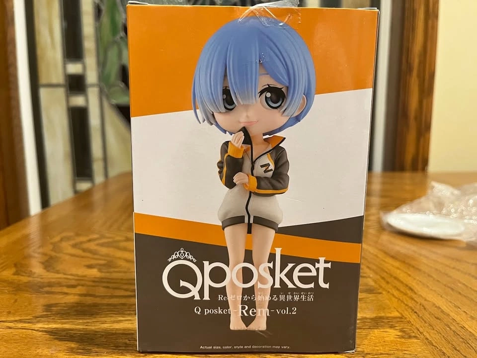 Rem Q Posket Re Zero Anime Figure Banpresto - photo 3