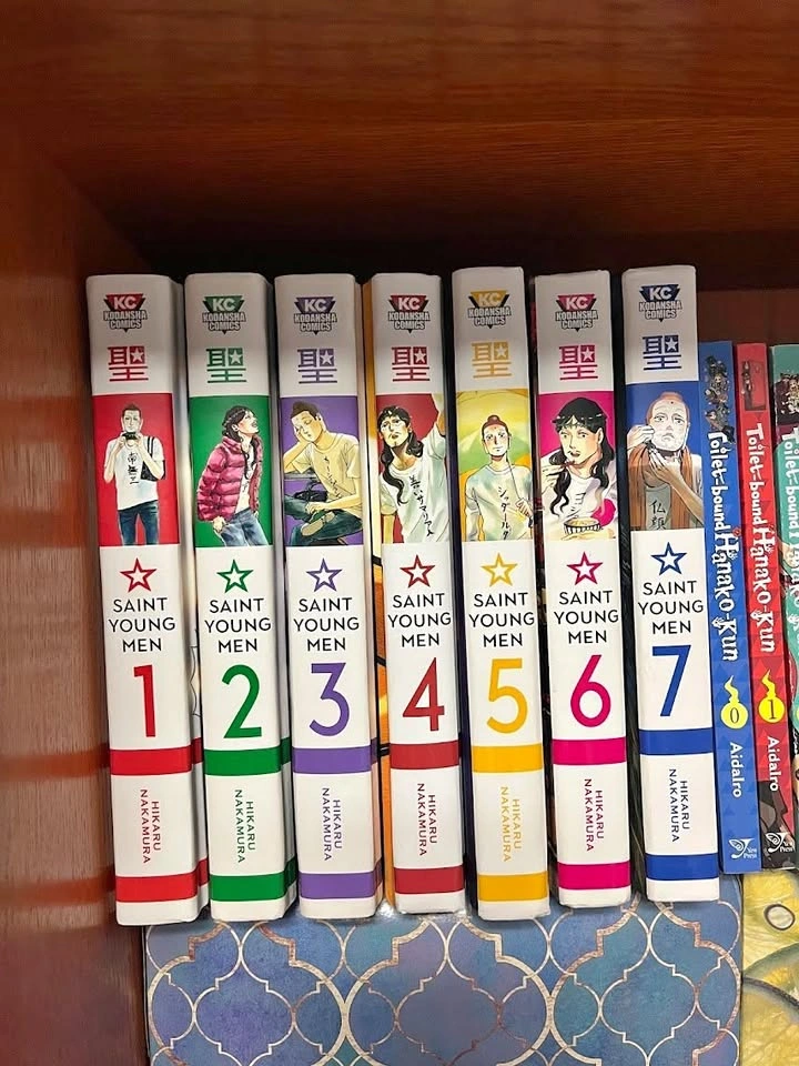 Saint Young Men 1-7 Manga Hardcovers