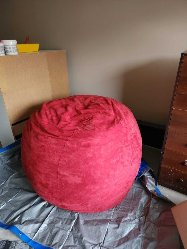 Red Bean Bag Chair (Sumo Brand) - photo 2