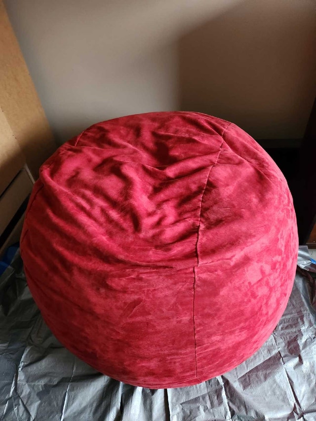 Red Bean Bag Chair (Sumo Brand) - photo 3