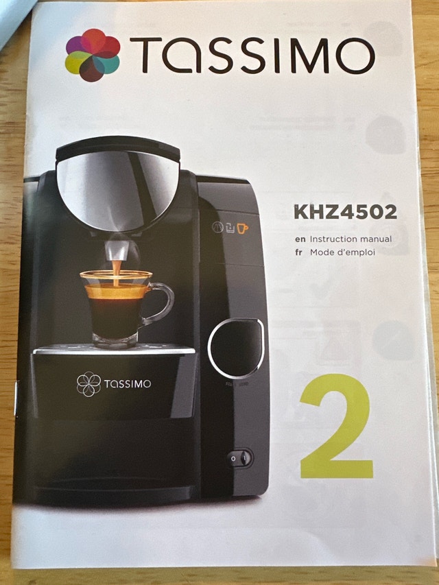 Tassimo Coffee Maker