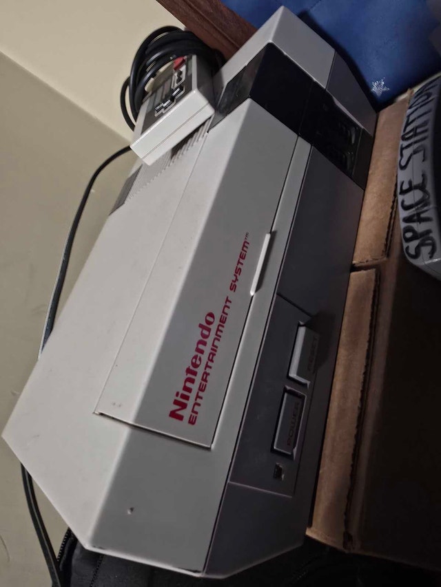Nintendo NES Console with 11 Games