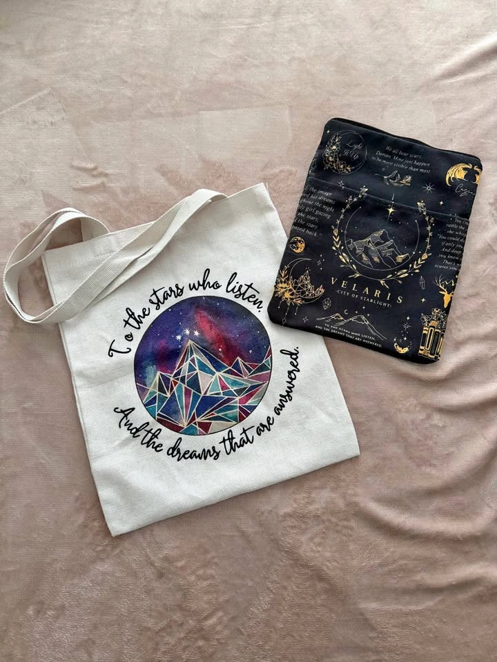 ACOTAR & TOG Tote Bag + Book Sleeve