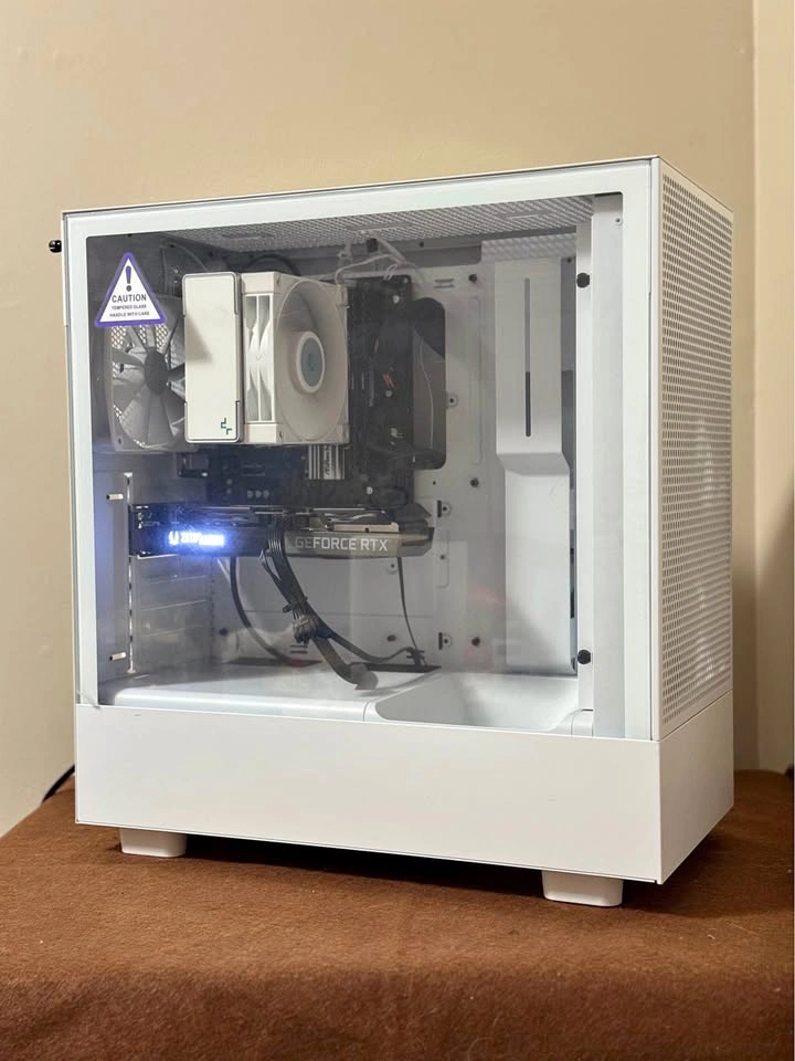 Clean White PC - RTX 3060 Gaming PC