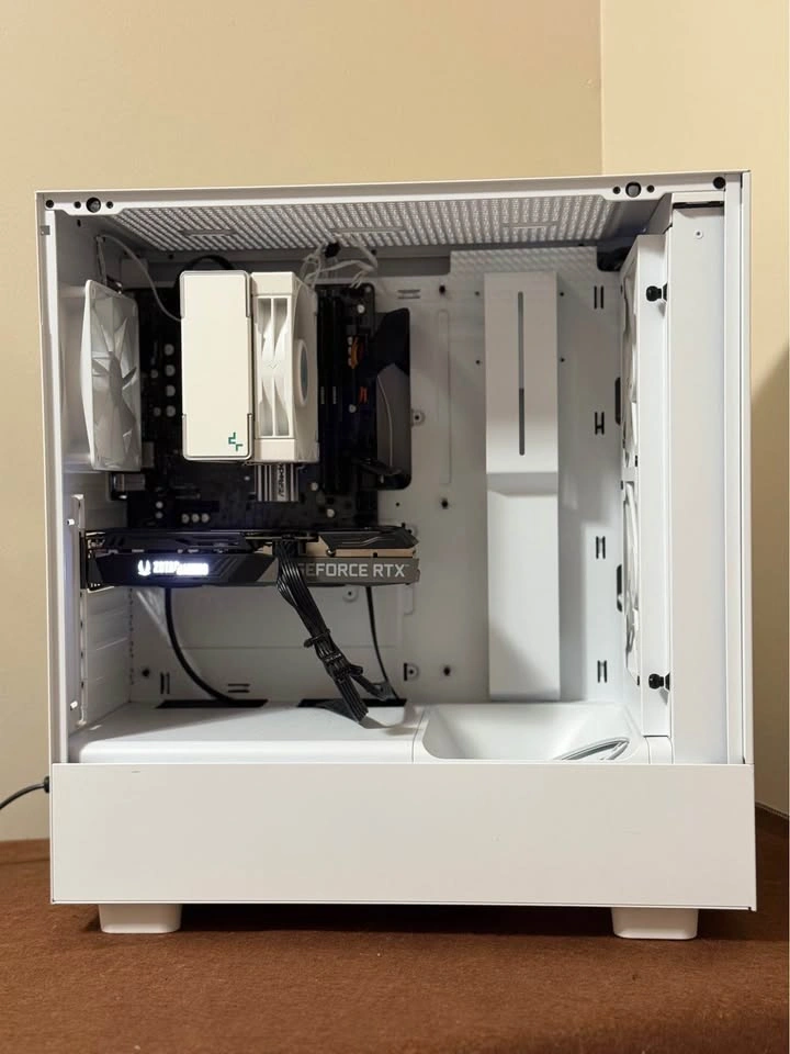 Clean White PC - RTX 3060 Gaming PC - photo 3