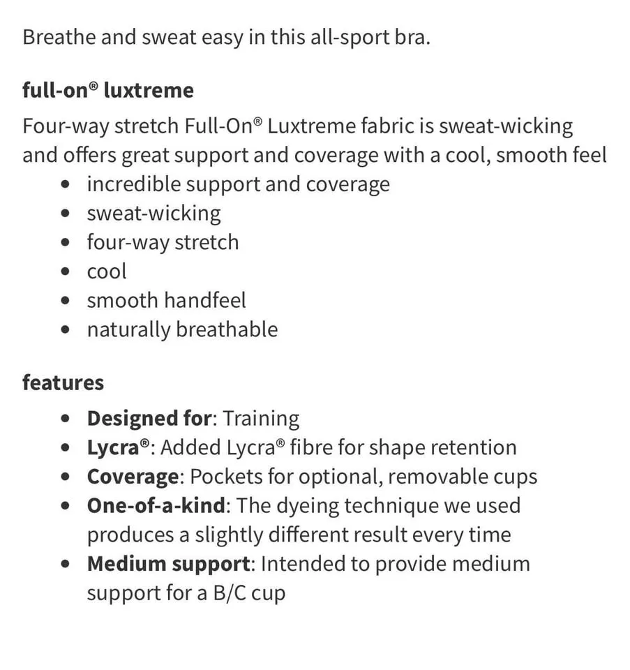 BNWT. Lululemon Energy Bra - Size 8 image indicator(2)