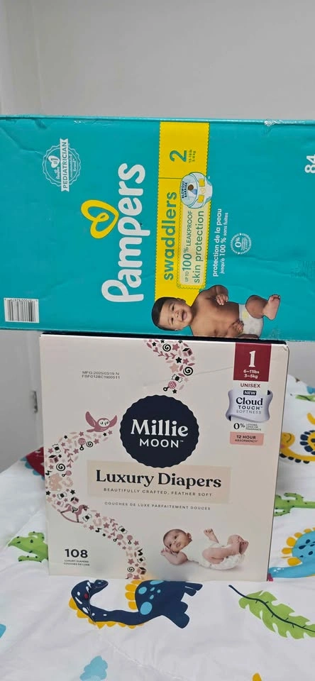 BABY DIAPERS (SIZE 1 & 2) - photo 2