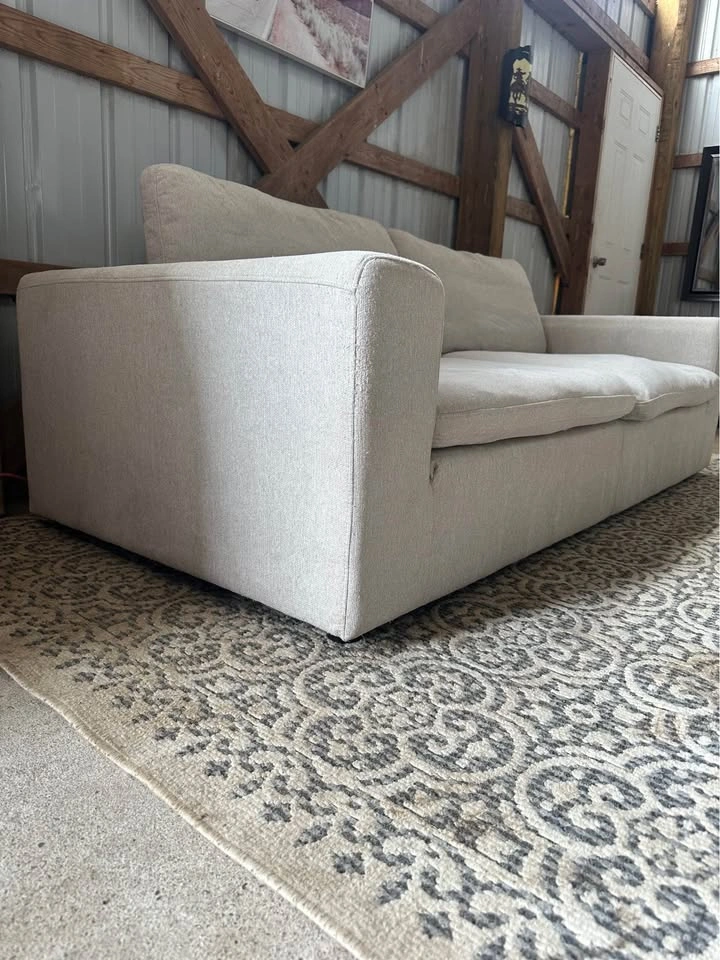 Structube SOFT Contemporary 3-Seater Sofa in Cream - photo 3