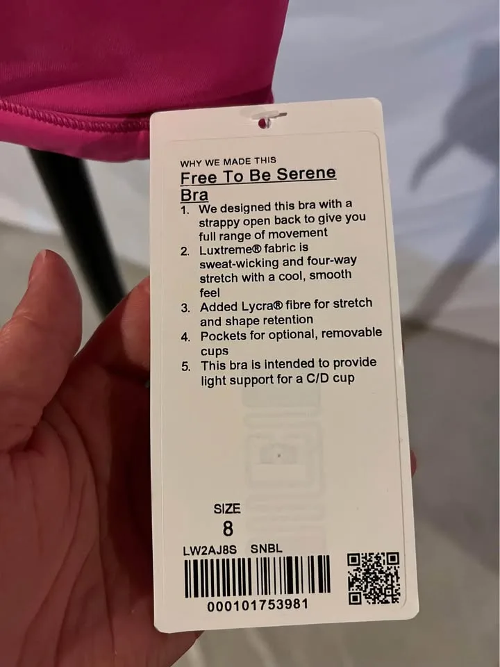 Lululemon Free To Be Serene Bra image indicator(4)