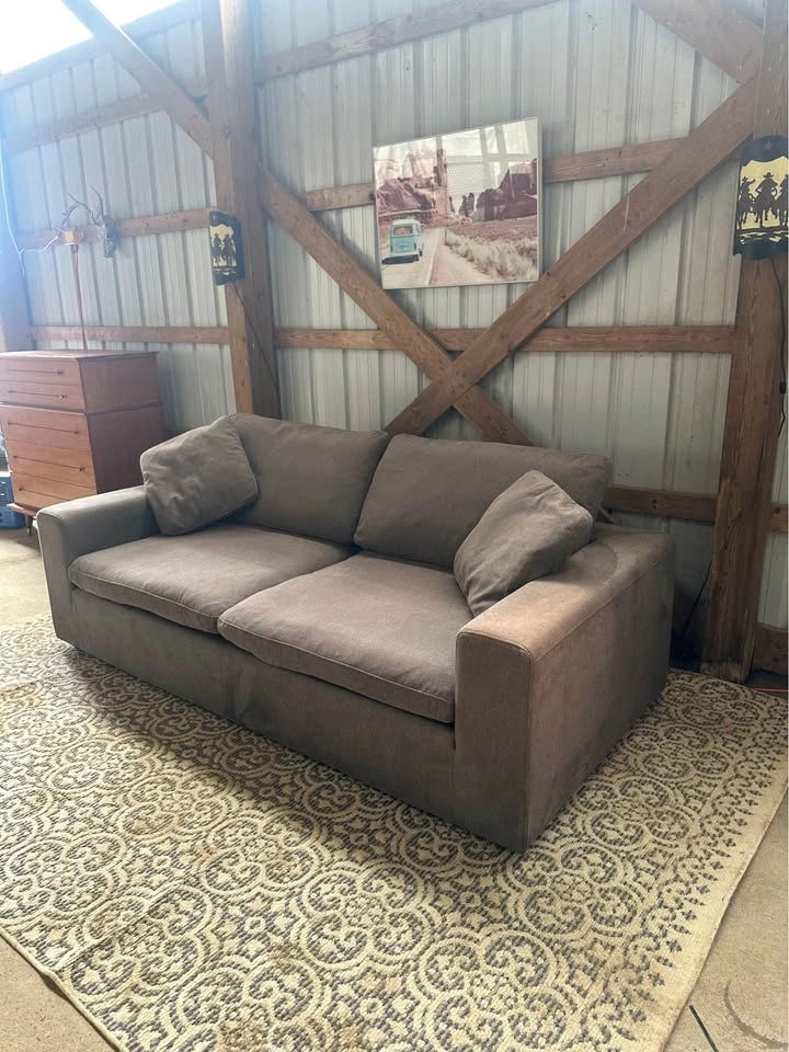 Structube SOFT Contemporary 3-Seater Sofa in Grey - photo 4