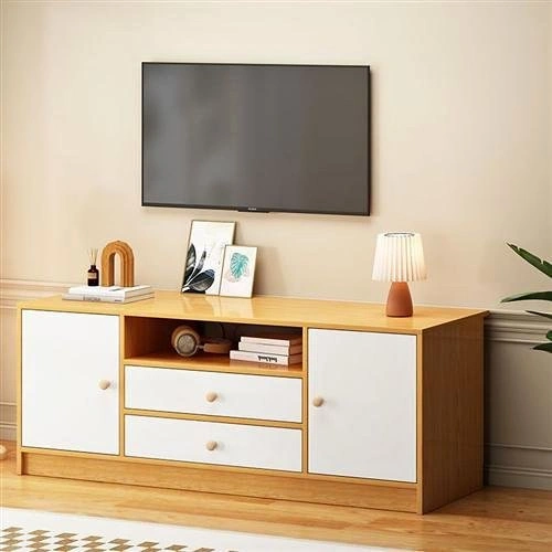 TV Stand with Cabinet & Open Storage - A2106