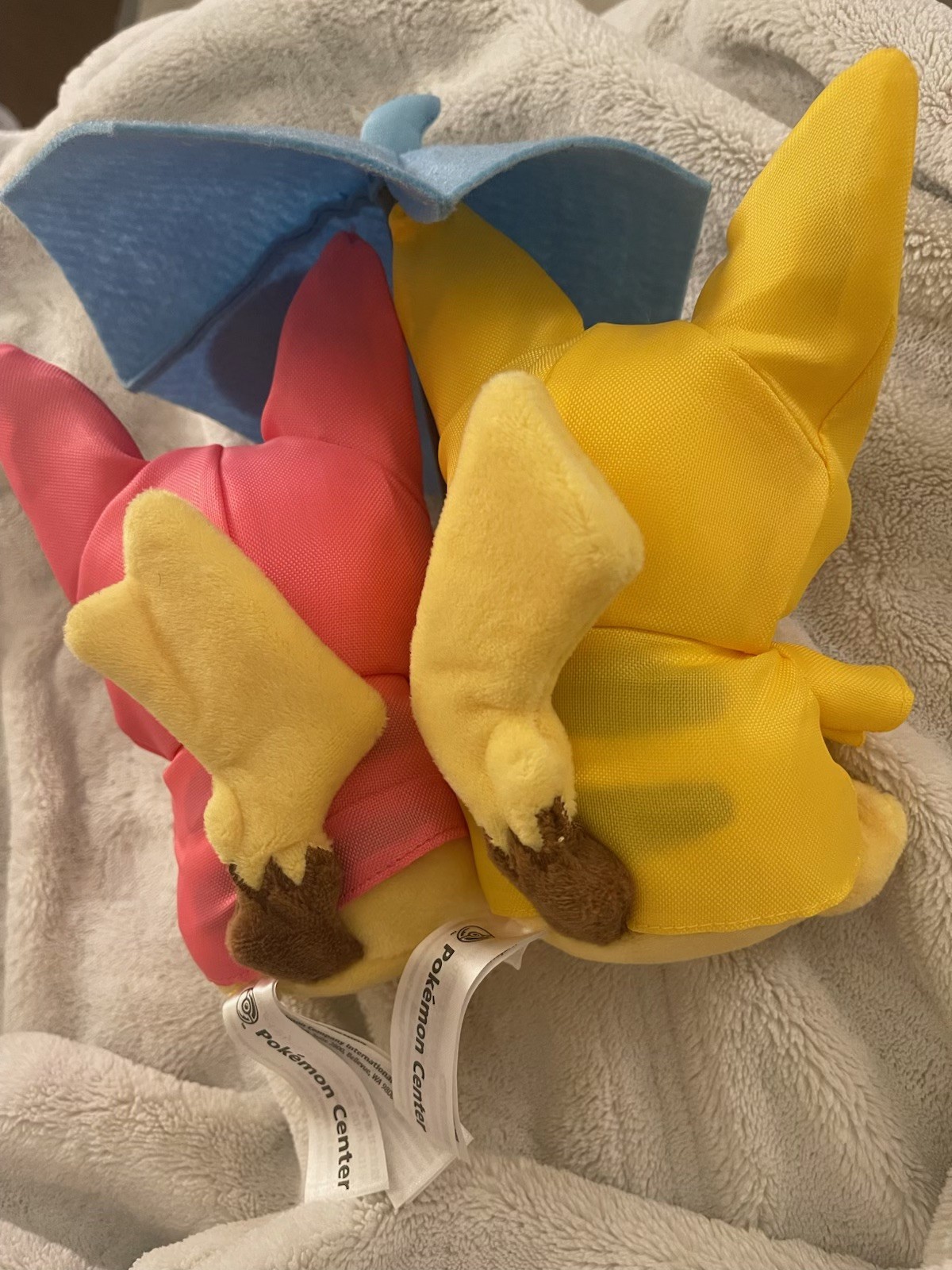 Pokemon Center June 2016 Pikachu Raincoat Plush Doll Japan - photo 5