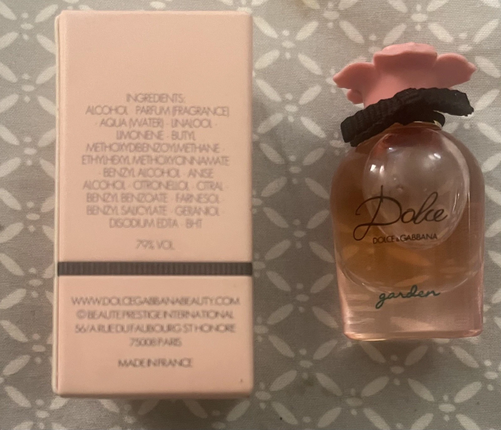 NIB Dolce & Gabbana Garden EDP Mini 5ml - photo 2