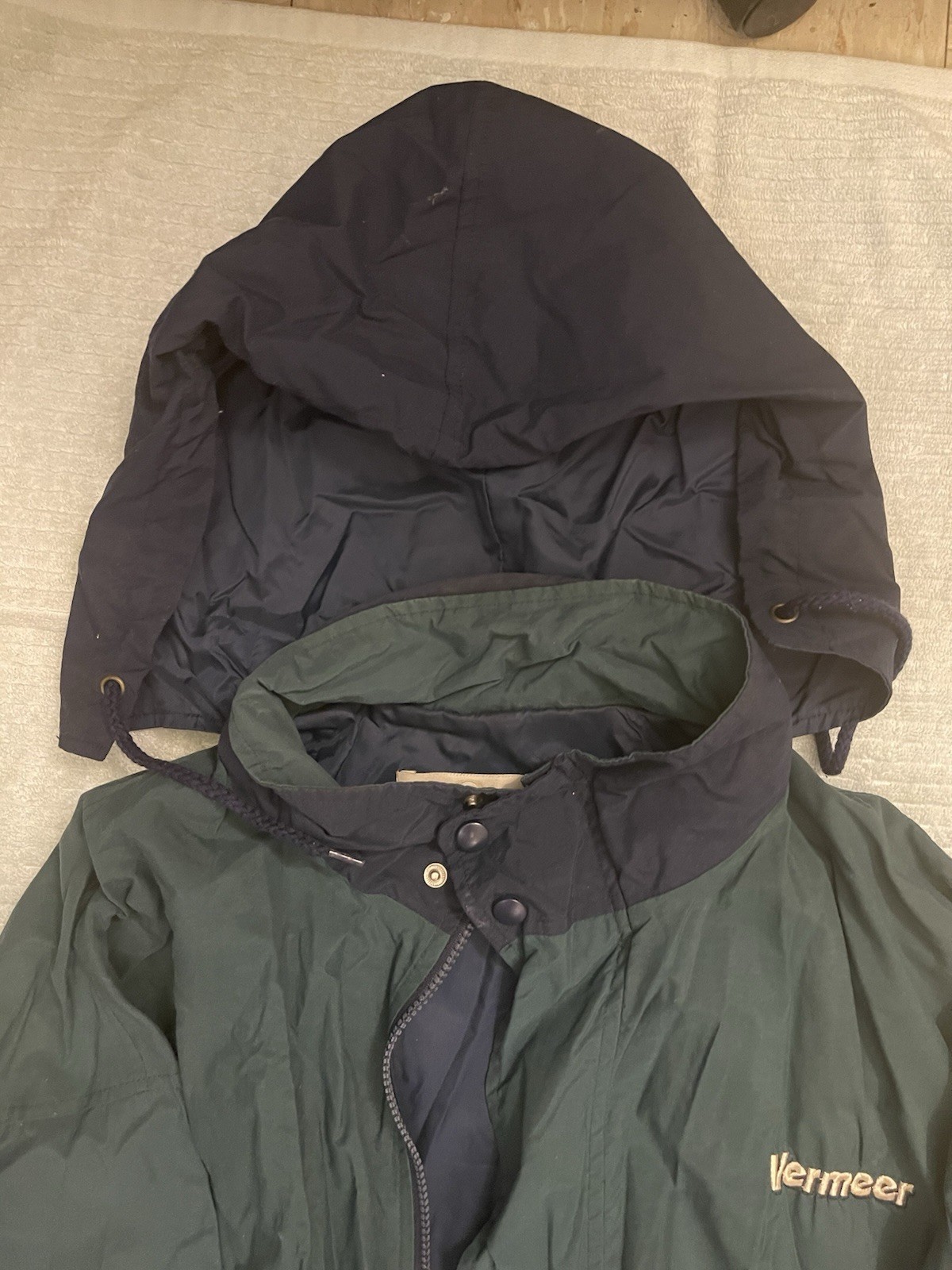 Vintage Gear For Sports Men's Hooded Windbreaker Jacket XXL - photo 2