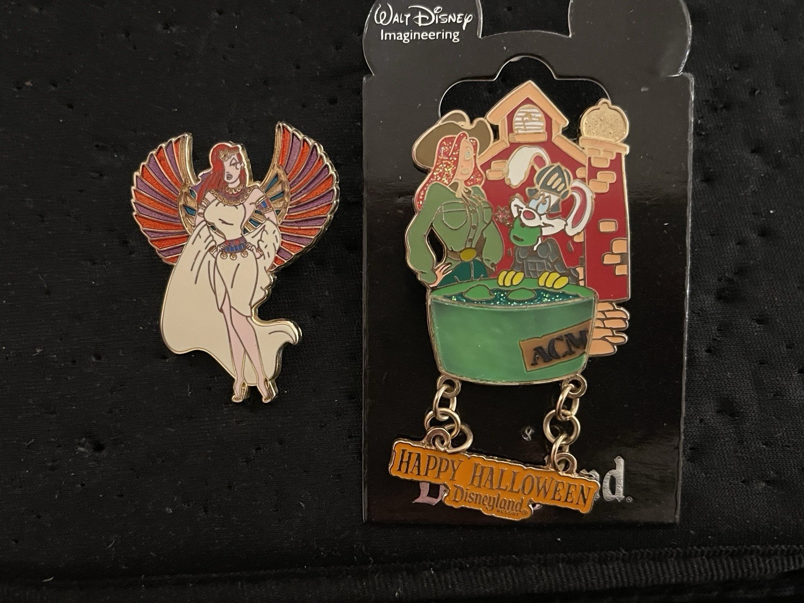 Disney Jessica Rabbit & Roger Pin Set Halloween Goddess LE 900