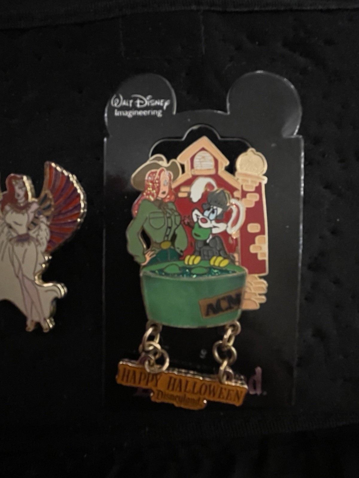 Disney Jessica Rabbit & Roger Pin Set Halloween Goddess LE 900 - photo 2