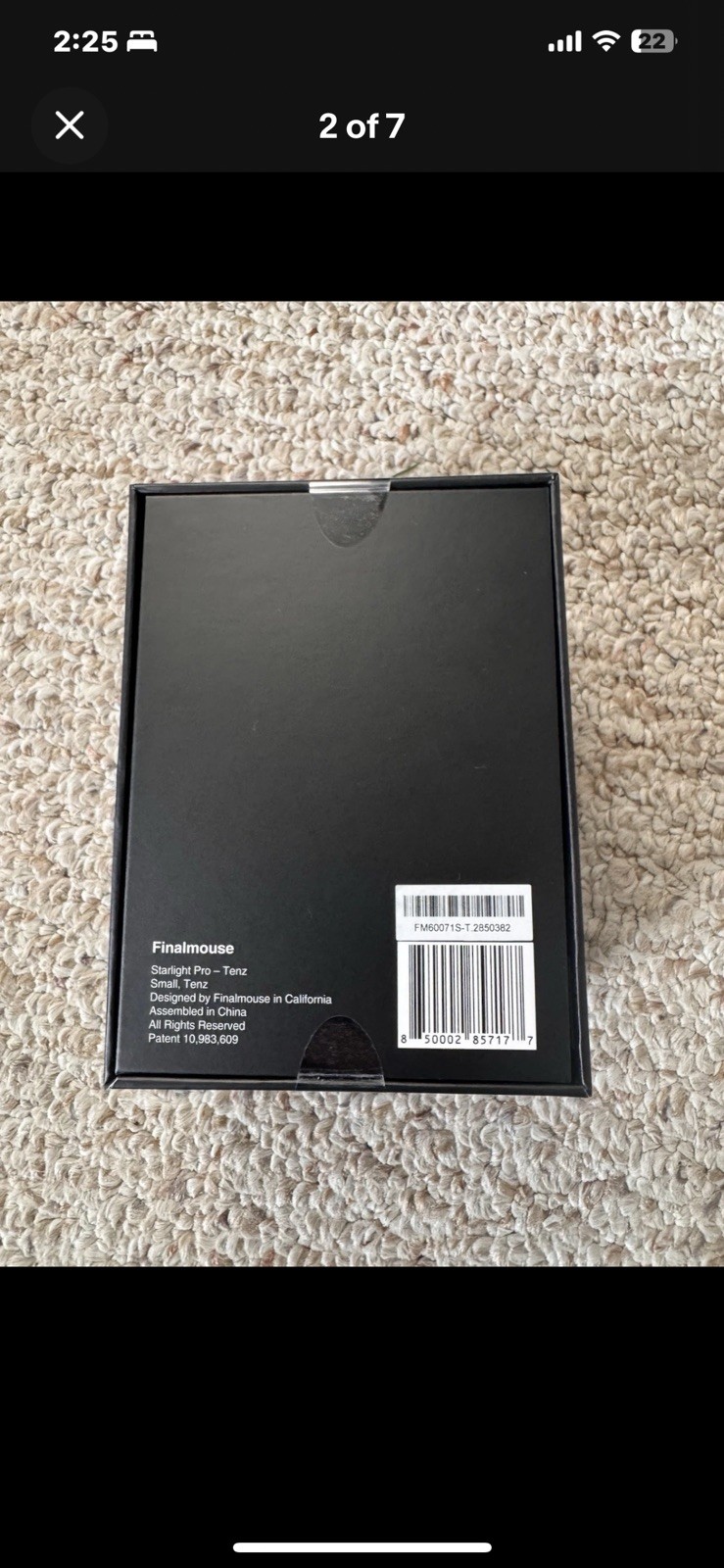 Finalmouse BRAND NEW SEALED Starlight Pro Tenz Edition Small - photo 5