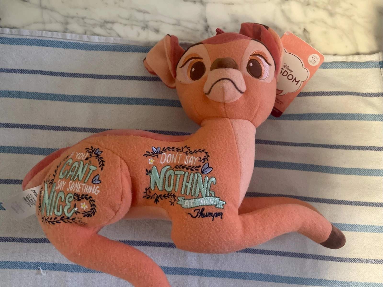 New Disney Wisdom Limited Release Bambi Plush NWT