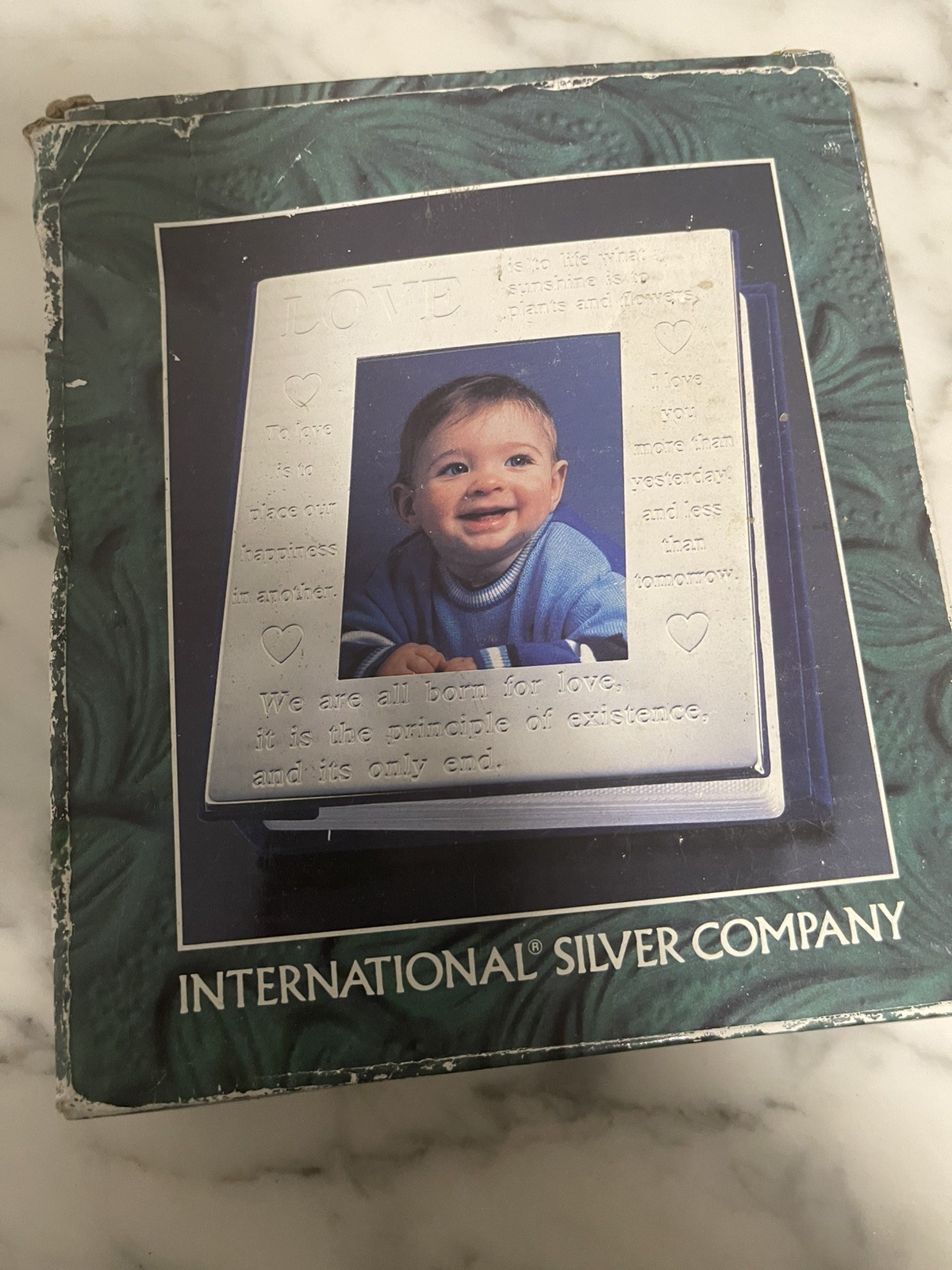 Vintage International Silver Photo Album - photo 2