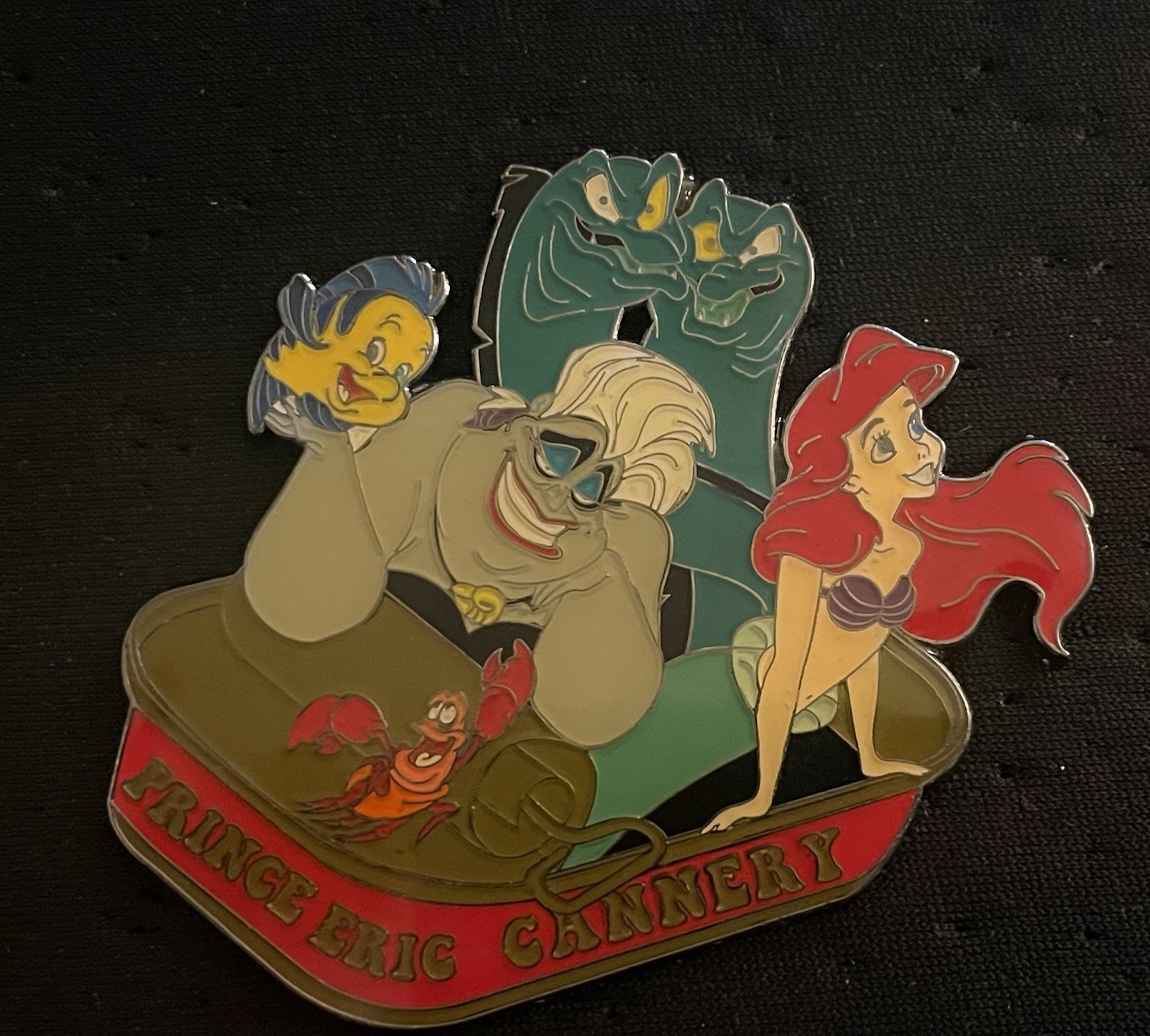 Disney Little Mermaid Ariel Ursula Jumbo Fantasy Pin LE 100 *RAR - photo 4