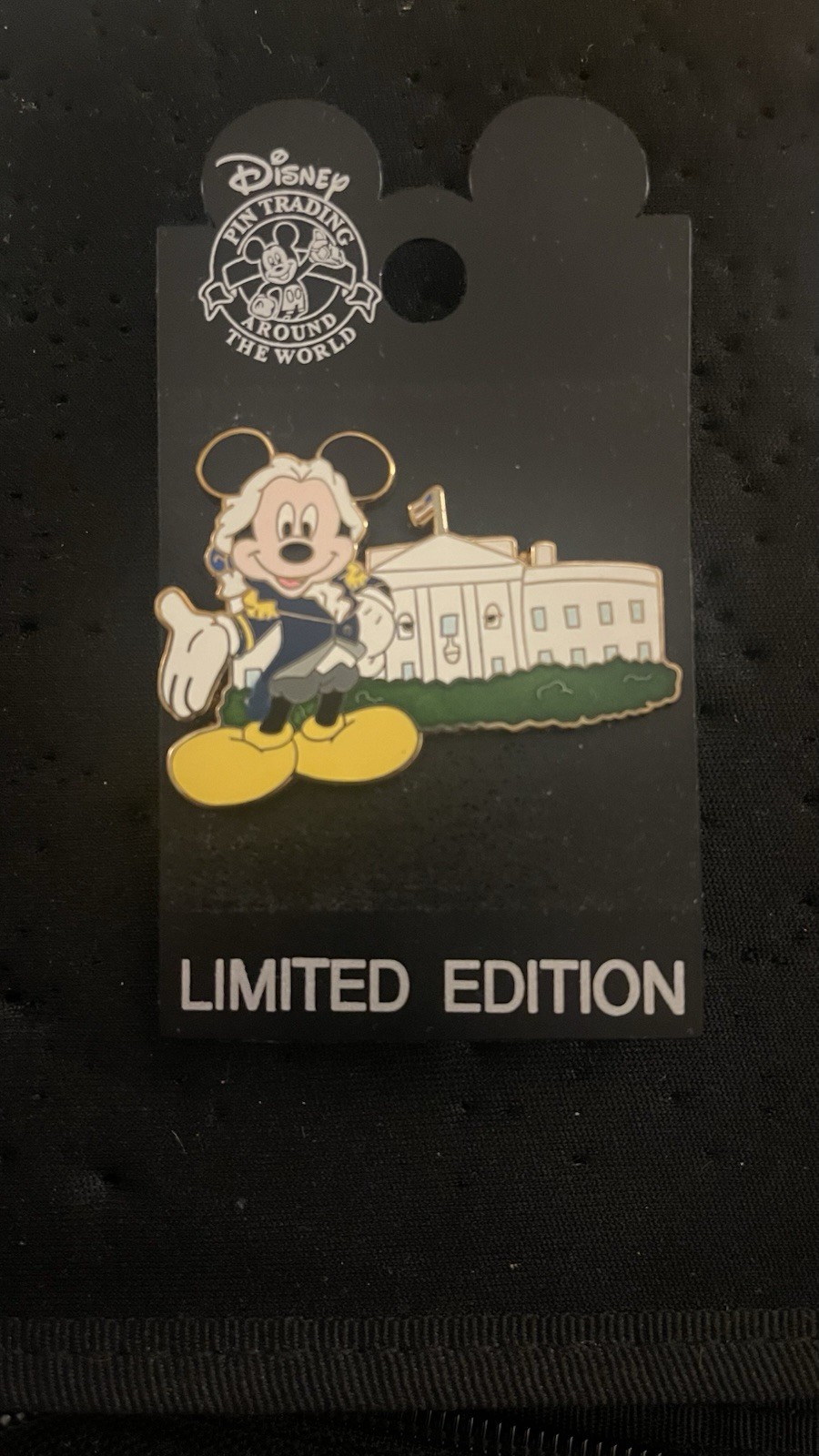DISNEY PIN 2009 White House George Washington Mickey President L - photo 2