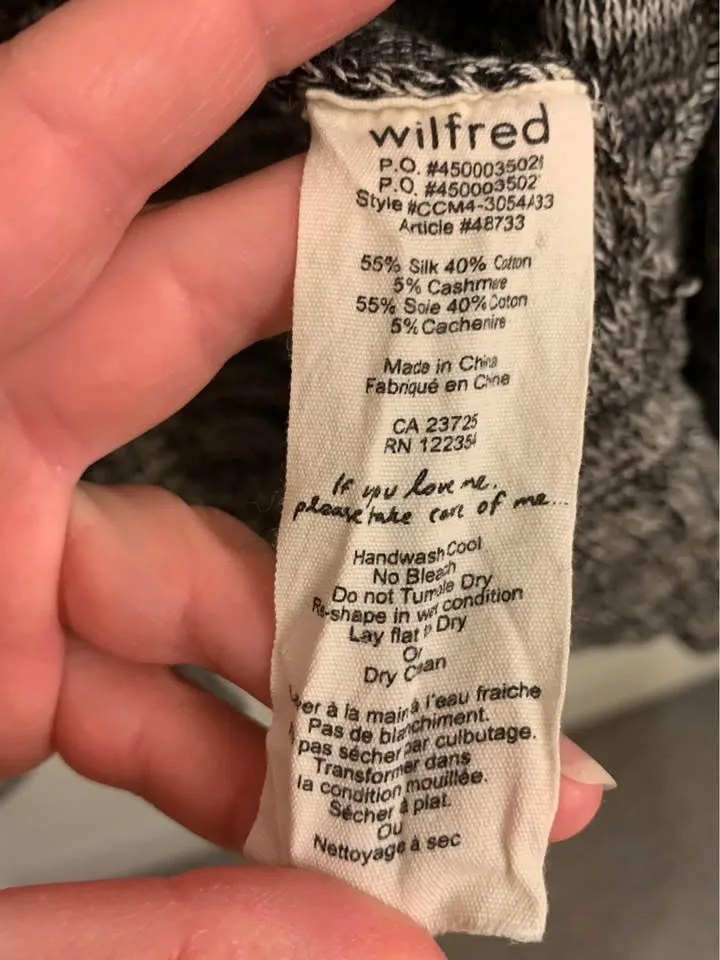 Aritzia Wilfred Cardigan Sweater image indicator(7)